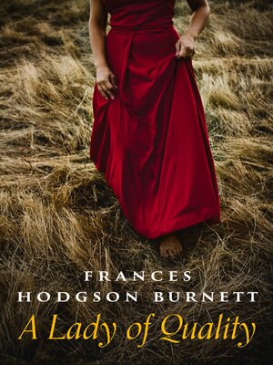 cover image of A Lady of Quality